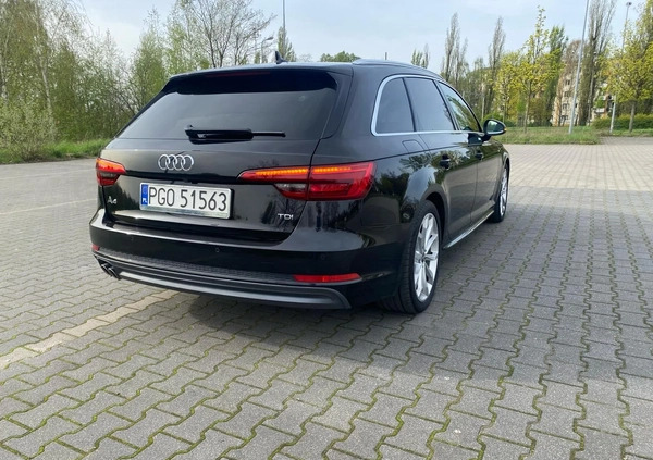 Audi A4 cena 89000 przebieg: 145000, rok produkcji 2016 z Oświęcim małe 37